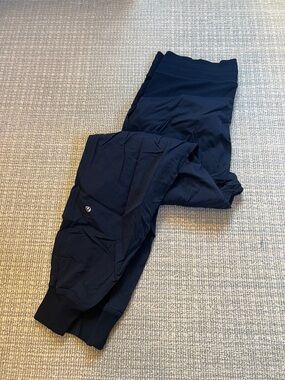 lululemon athletica Navy Ribbed Track Joggers